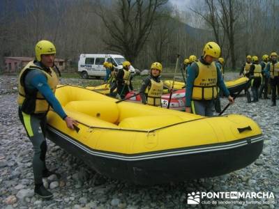 Rafting río Ara; paseos sierra madrid; rutas andando por madrid